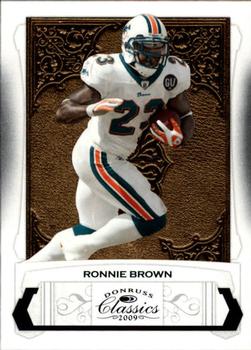 2009 Donruss Classics #52 Ronnie Brown Front