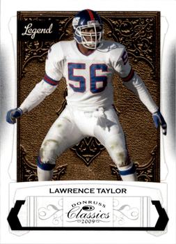 2009 Donruss Classics #130 Lawrence Taylor Front