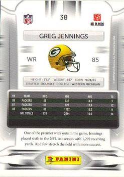 2009 Playoff Prestige #38 Greg Jennings Back