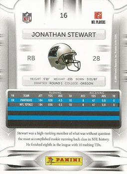 2009 Playoff Prestige #16 Jonathan Stewart Back