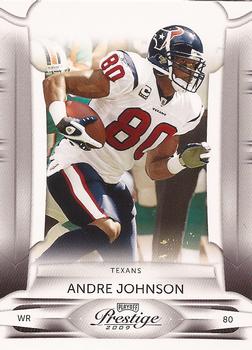 2009 Playoff Prestige #40 Andre Johnson Front