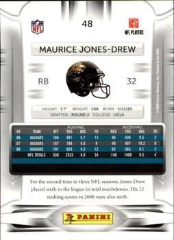 2009 Playoff Prestige #48 Maurice Jones-Drew Back