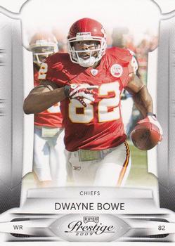 2009 Playoff Prestige #50 Dwayne Bowe Front