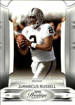 2009 Playoff Prestige #70 JaMarcus Russell Front