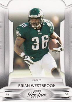 2009 Playoff Prestige #74 Brian Westbrook Front