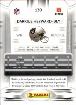 2009 Playoff Prestige #130a Darrius Heyward-Bey Back