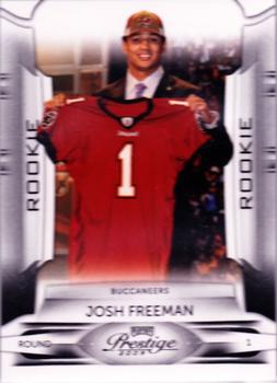 2009 Playoff Prestige #158b Josh Freeman Front