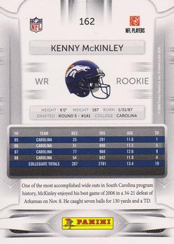 2009 Playoff Prestige #162 Kenny McKinley Back