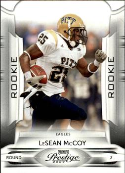 2009 Playoff Prestige #166a LeSean McCoy Front
