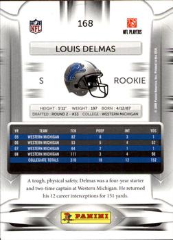 2009 Playoff Prestige #168 Louis Delmas Back
