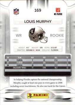 2009 Playoff Prestige #169b Louis Murphy Back