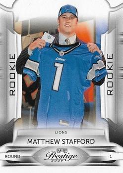 2009 Playoff Prestige #172b Matthew Stafford Front