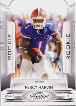 2009 Playoff Prestige #187a Percy Harvin Front