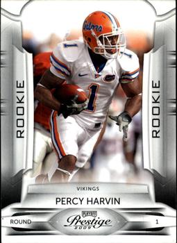 2009 Playoff Prestige #187b Percy Harvin Front