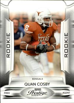 2009 Playoff Prestige #189 Quan Cosby Front