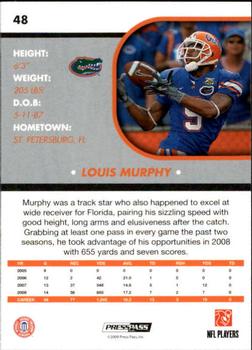 2009 Press Pass SE #48 Louis Murphy Back