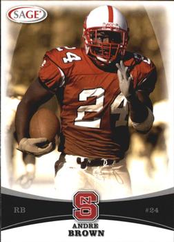 2009 SAGE #2 Andre Brown Front