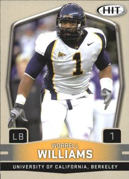 2009 SAGE HIT #28 Worrell Williams Front