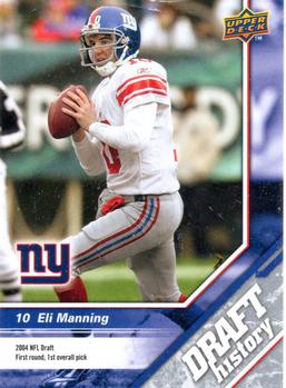 2009 Upper Deck Draft Edition #155 Eli Manning Front