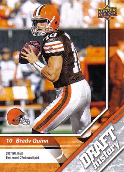 2009 Upper Deck Draft Edition #181 Brady Quinn Front