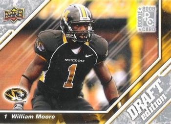 2009 Upper Deck Draft Edition #69 William Moore Front