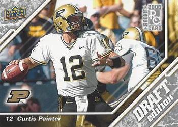 2009 Upper Deck Draft Edition #1 Curtis Painter Front