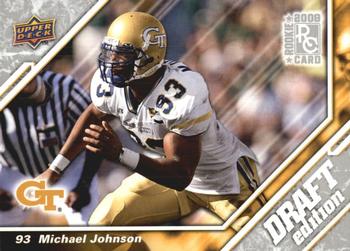 2009 Upper Deck Draft Edition #5 Michael Johnson Front