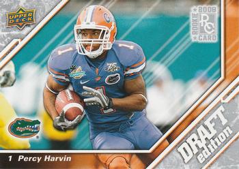 2009 Upper Deck Draft Edition #6 Percy Harvin Front