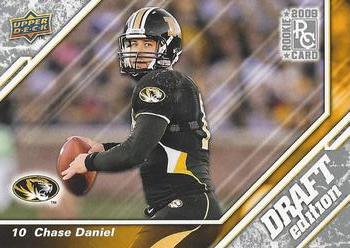 2009 Upper Deck Draft Edition #13 Chase Daniel Front