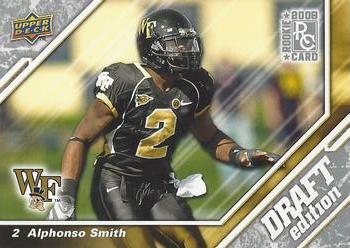 2009 Upper Deck Draft Edition #14 Alphonso Smith Front