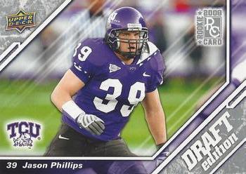2009 Upper Deck Draft Edition #15 Jason Phillips Front