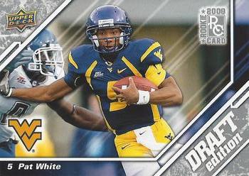 2009 Upper Deck Draft Edition #16 Pat White Front