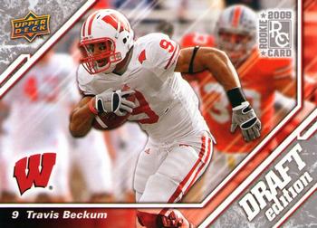 2009 Upper Deck Draft Edition #35 Travis Beckum Front
