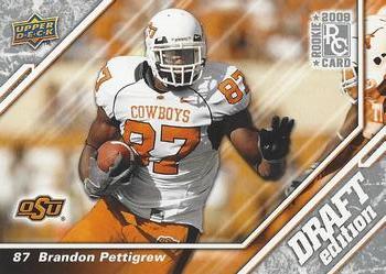 2009 Upper Deck Draft Edition #36 Brandon Pettigrew Front