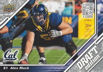 2009 Upper Deck Draft Edition #38 Alex Mack Front