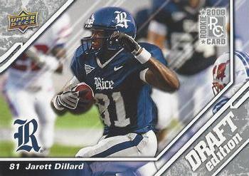 2009 Upper Deck Draft Edition #40 Jarett Dillard Front