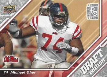 2009 Upper Deck Draft Edition #44 Michael Oher Front