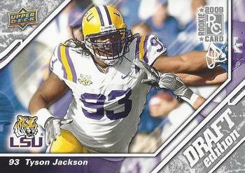 2009 Upper Deck Draft Edition #54 Tyson Jackson Front