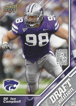 2009 Upper Deck Draft Edition #56 Ian Campbell Front