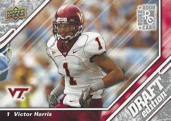 2009 Upper Deck Draft Edition #72 Victor Harris Front