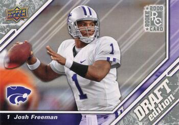 2009 Upper Deck Draft Edition #85 Josh Freeman Front