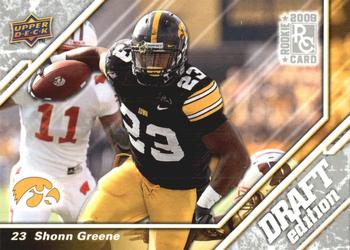 2009 Upper Deck Draft Edition #95 Shonn Greene Front