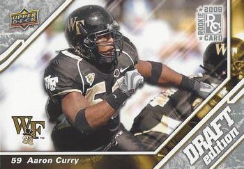 2009 Upper Deck Draft Edition #126 Aaron Curry Front