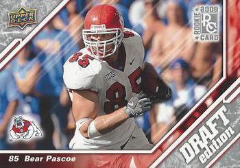 2009 Upper Deck Draft Edition #150 Bear Pascoe Front