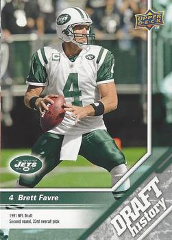 2009 Upper Deck Draft Edition #152 Brett Favre Front