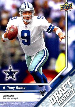2009 Upper Deck Draft Edition #156 Tony Romo Front