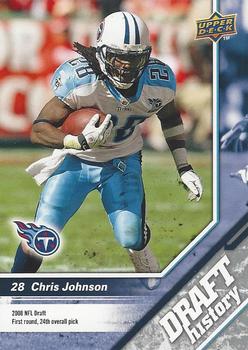 2009 Upper Deck Draft Edition #166 Chris Johnson Front