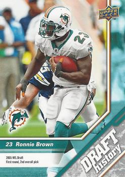 2009 Upper Deck Draft Edition #179 Ronnie Brown Front