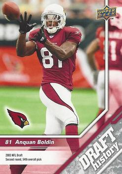 2009 Upper Deck Draft Edition #180 Anquan Boldin Front