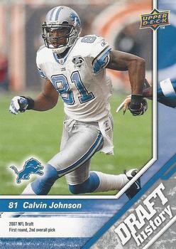 2009 Upper Deck Draft Edition #186 Calvin Johnson Front